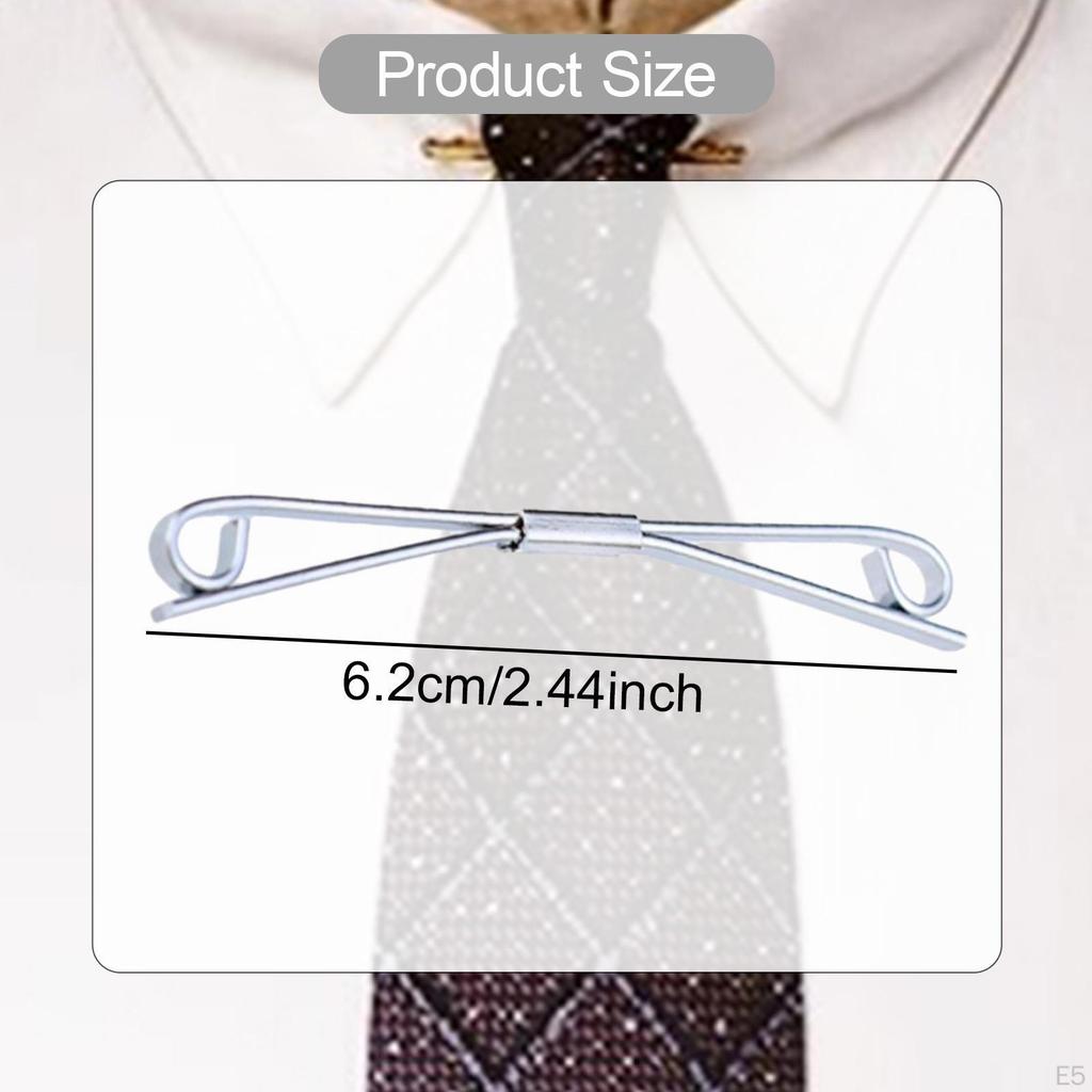 Men's Metal Tie Clip, Ideal for Wedding Or Business