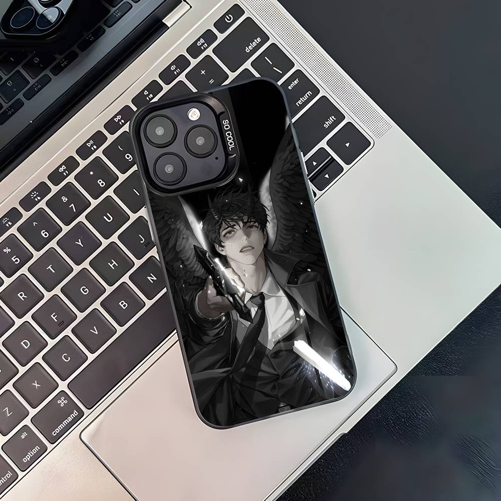 Omniscient Reader Viewpoint Phone Case For iPhone 17,16,15,14,13,12,11,Pro,XS,Max,Plus,Mini,SE4,E Black Matte Shockproof Cover