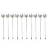 10Pcs Pegboard Hooks Straight Upturned Design Iron Shelf Display Hangers for Supermarkets Home Organization