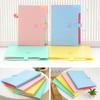 Office Plastic Folders Multi Pocket Organizer A4 File Expansion Document Folder