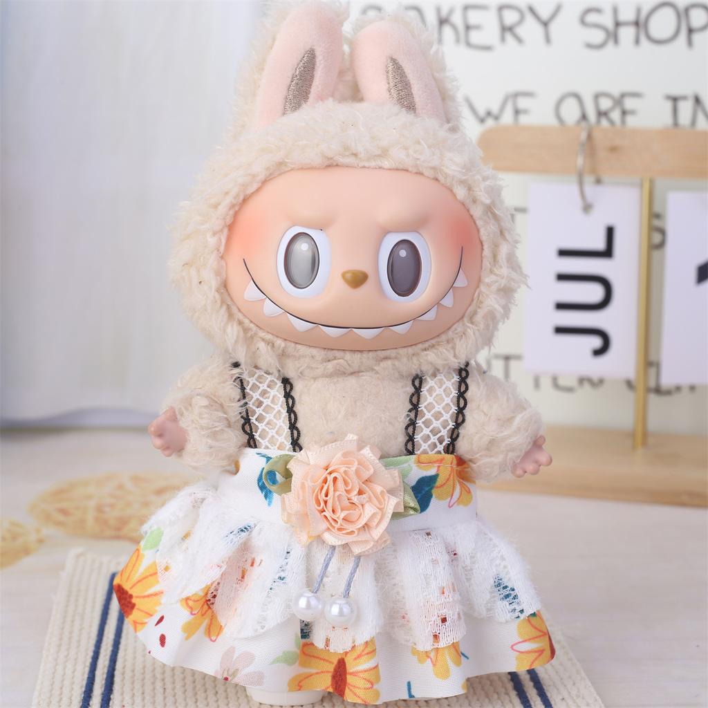 Labubu Baby Clothing Is Compatible with First, Second, and Third Generation 17cm Labubu Dolls