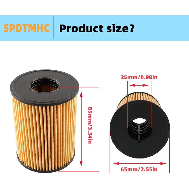 26350-2S000 Oil Filter Kit Fit for Kia Sorento K5 Sportage 2.5L Engine | Fit for Hyundai Tucson Sonata Santa Replacement Part 263502S000 21513-23001