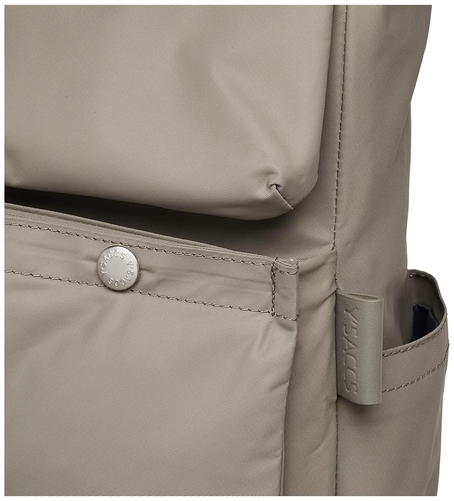 Isaac Damen Doppelhaken Tasche Rucksack, 2000802, Greige (26), Freie Größe