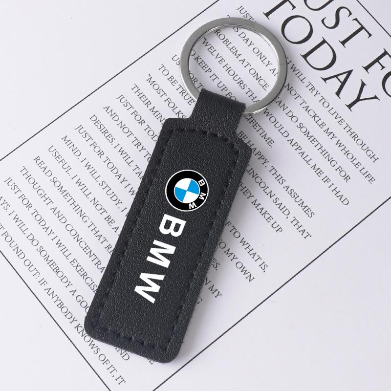 Leather Car Styling Keychain Anto-loss Key Ring Pendant For BMW 1 3 5 7 Series X1 X3 X4 X5 F10 F15 F16 F20 F30 F18 F25 M3 M4 E34 cysh69