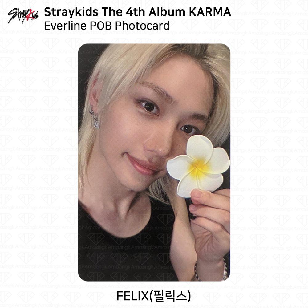 Stray Kids Das 4. Album Karma Everline POB Fotokarte KPOP K-POP SKZ