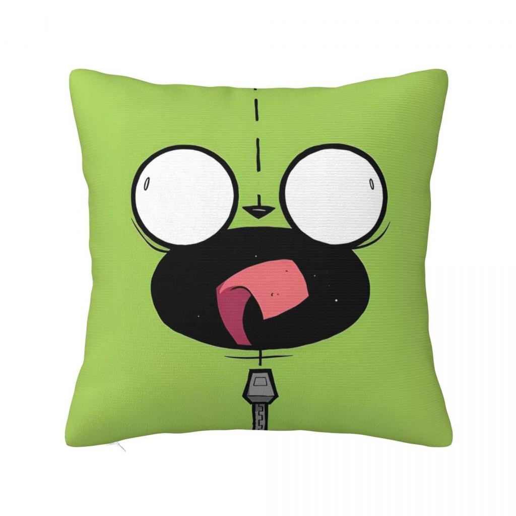 Invaders Zims Gir Cartoon Square Pillow Case Cushion Covers Fashion Polyester Decorative Pillowcase For Bed 40*40Cm