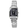 [Casio] Standard Analog Damenuhr LTP-V007D-1B Schwarz Silber Metallarmband
