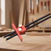 Marking Gauge Woodworking Scriber Duct Automatic Scriber Tool European Stainless Steel Double Head Mortise Gauge M4YD
