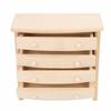 1:12 Scale Dollhouse Multi Drawer Cabinet Wooden Miniature Chest of Drawers for Decoration
