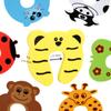 Decoration Home Creative Cartoon Soft EVA Foam Door Stopper Finger Pinch Guard Door Stop Protector