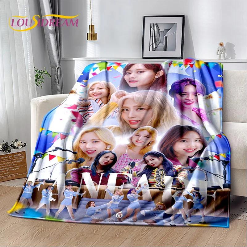 3D TWICE KPOP Korean Girl Group Momo Sana Soft Blanket,Flannel Blanket Throw Blanket for Living Room Bedroom Bed Sofa Picnic Kid