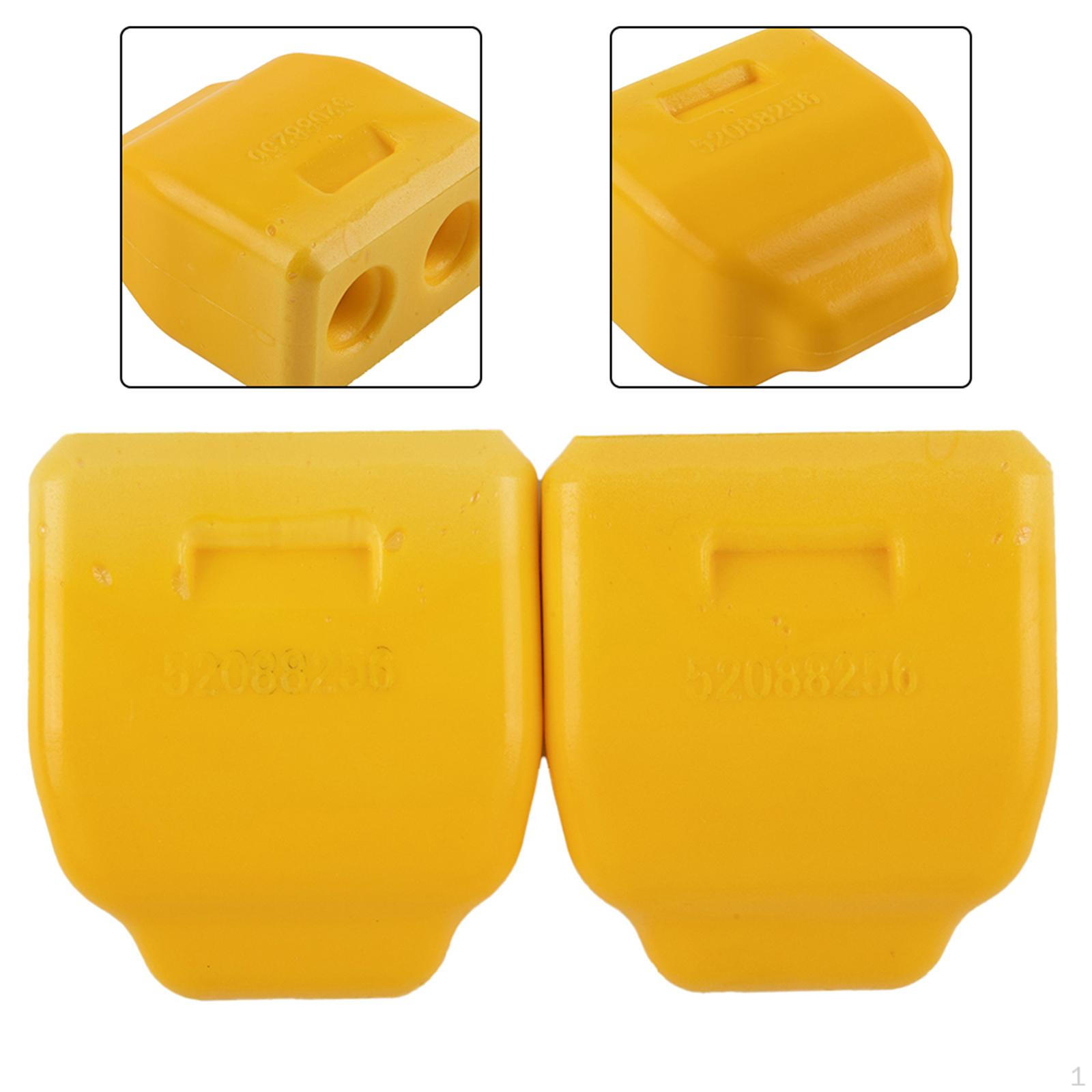 

2x Front Upper Suspension Bump Stop Replacement Replace Parts 52088256 for Wj Easy Installation