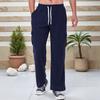 Men'S Pants Beach Pants Solid Color Comfortable Breathable Casual Daily Vacation Pants