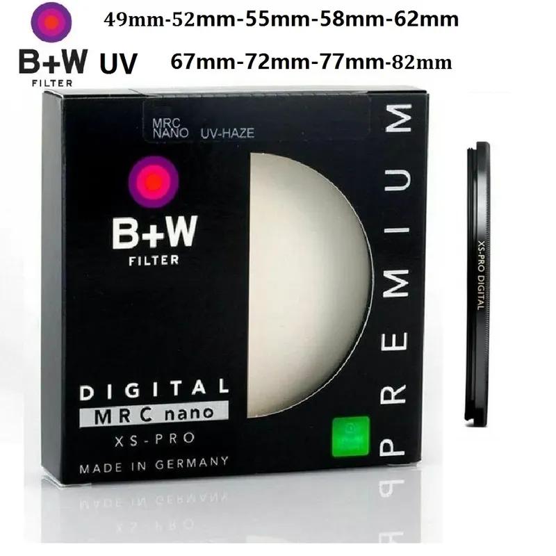 

B+W UV 49_52_55_58_62_67_72_77_82mm Filter XS PRO MRC Nano HAZE Protective Ultra Thin for Nikon Camera Sony Canon Filter 49mm