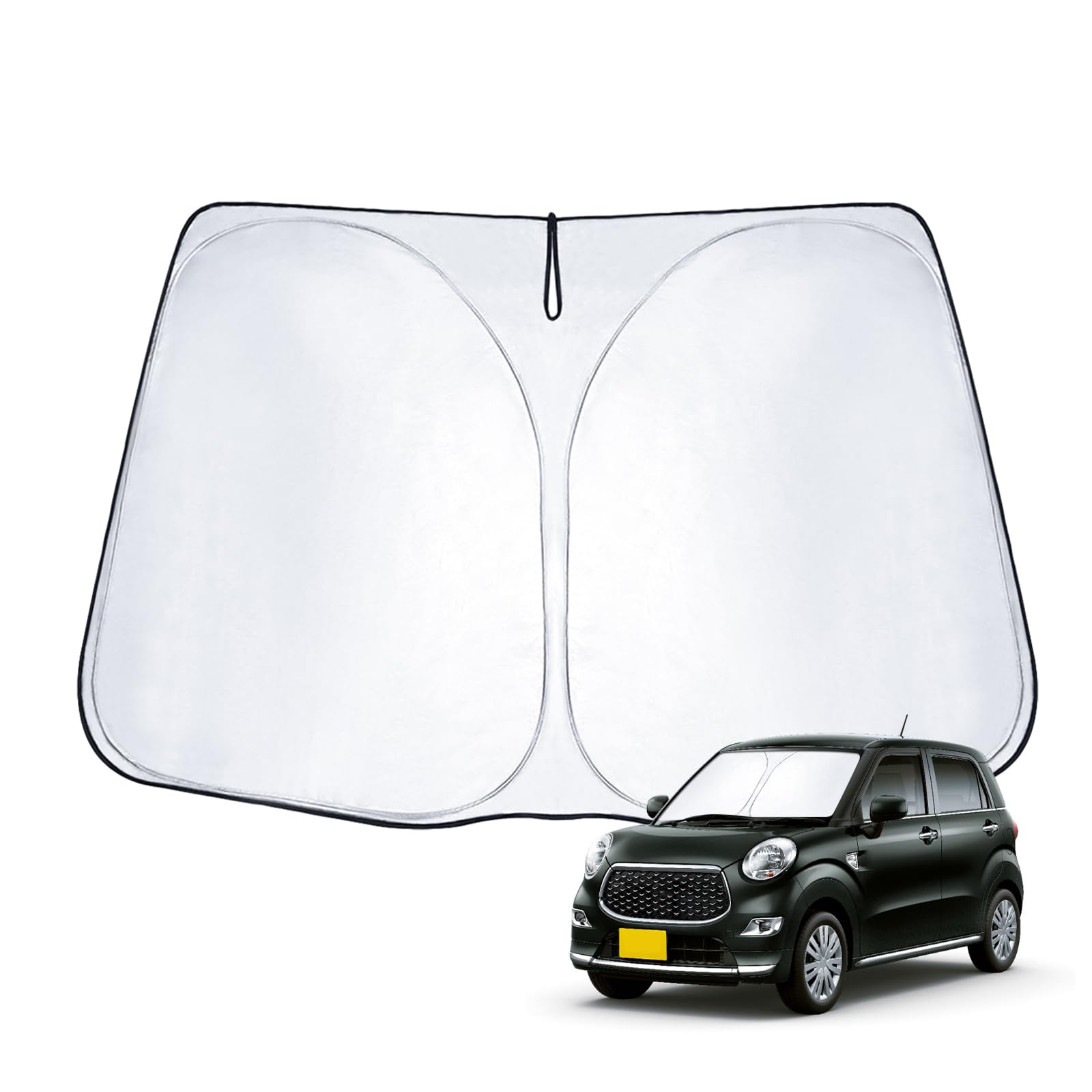 

ECOZEN Солнцезащитный козырек для лобового стекла Toyota Pixis Joy LA250A Автомобильный солнцезащитный козырек Pixis Joy LA260A Передний солнцезащитный козырек Защита от УФ-лучей Блокировка Светоизоляция Легкий