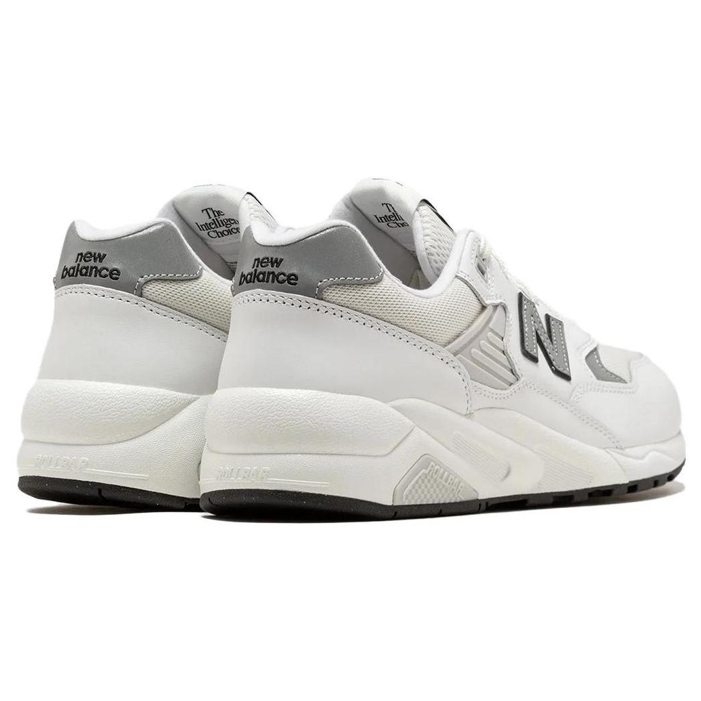New Balance 580 White Silver Metallic Men Sneakers Sea-Salt MT580EC2