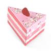 10PCS Creative Triangle Cake Gift Boxes Multicolor Cartoon Dots Strawberry Packing Box Paper Wrapping Box Children's Day