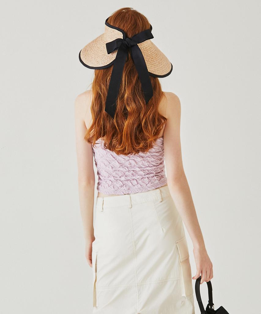 Jeieseutina J.Letter Raffia Sun Cap Be (Jeacem3Bs902Be260)