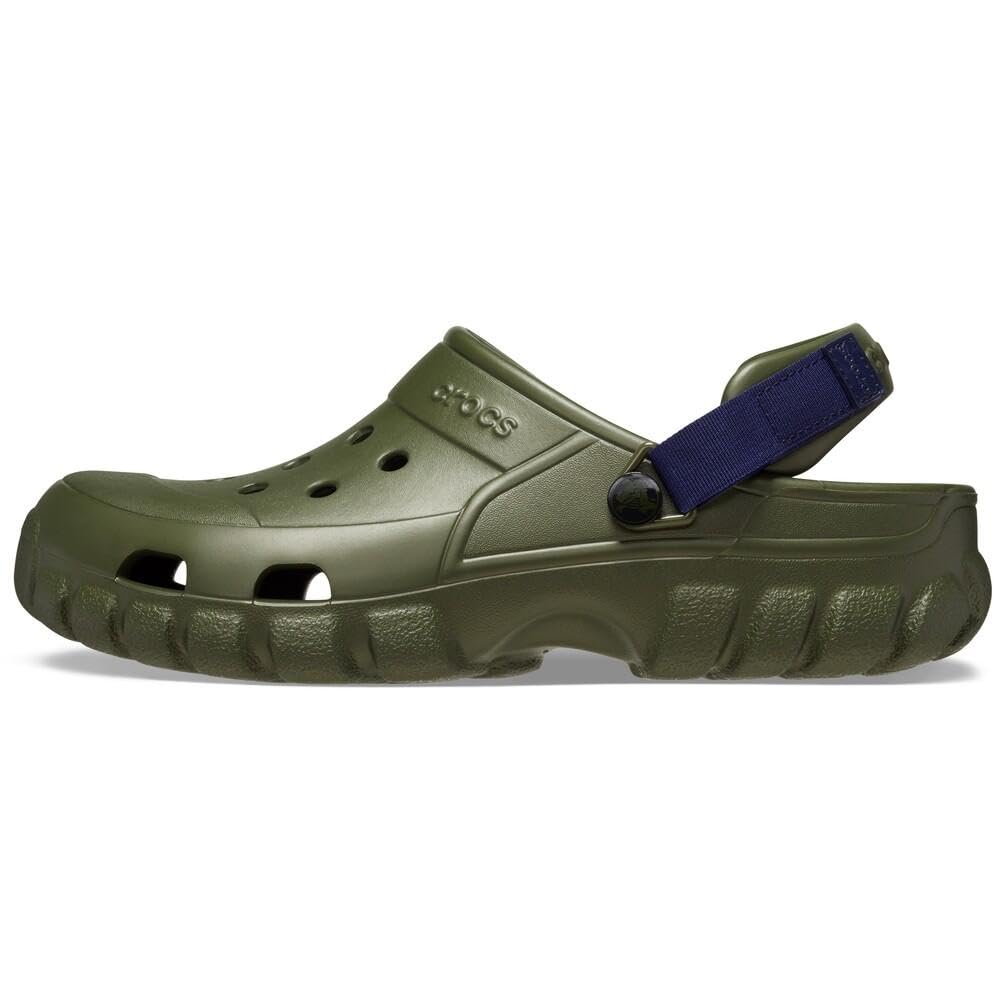 Crocs Sport Clog Army Größe 28cm Offroad-Sandalen, Grün/Marineblau,