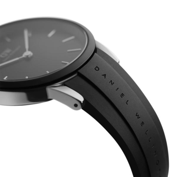DANIEL WELLINGTON ICONIC MOTION 10ATM Sports Rubber Band Waterproof Watch 40mm,Korean Popular Watches