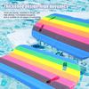 Kids Colorful Swimming Float with Integrated Hole Handle Beginner Swim Training Aid High-Density EPE Foam Pool Float Buoyancy Kickboard