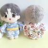 Niannyyhouse 20cm Doll Clothes Stuffed Animal Ancient Kimono Belt Dress Up Cotton Doll Clothes (a-4)
