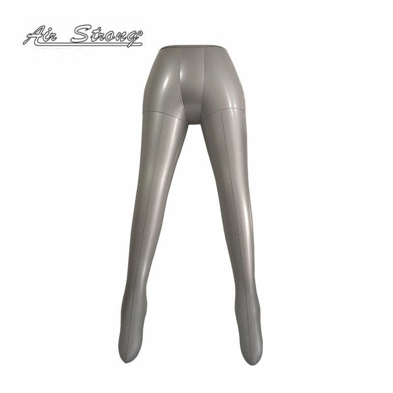 Ars Zhuang Plus Size Female Lower Body PVC Inflatable Clothing Display Mannequin серебряный