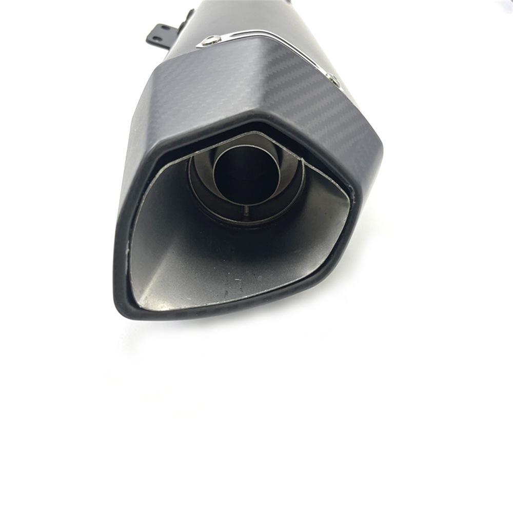 Universal Motorcycle Exhaust Pipe SR5 Kela 51mm Tail Section for Z400 R3 MT07 MT09