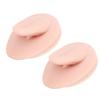 2pcs Silicone Tongue Model Lifelike Soft Human Tongue Model for Piercing Practice Display