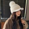 Thickened Winter Hats Ear Protection Women's Hats Fashion Plush Baseball Cap  Autumn