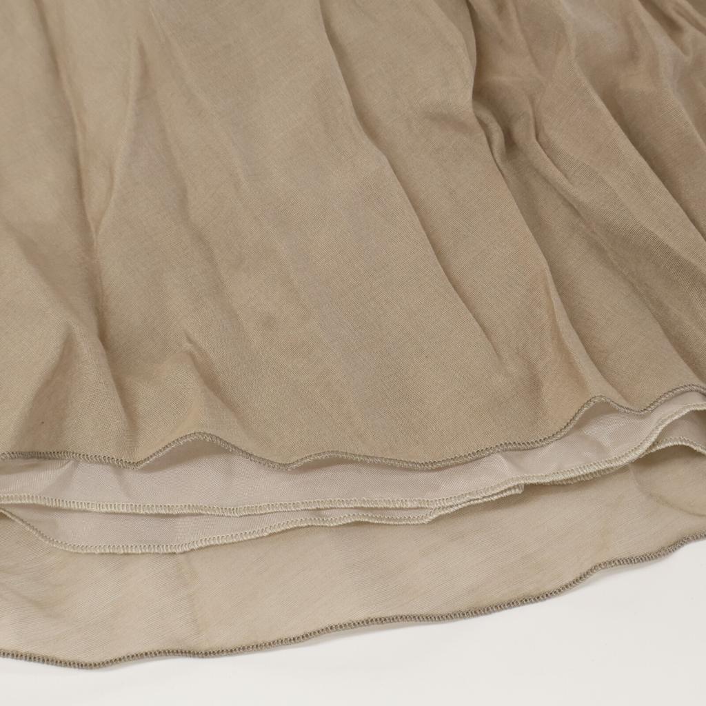 FOXEY Brown 35968 Sheer Circular Skirt Skirt 38 BrownUsed