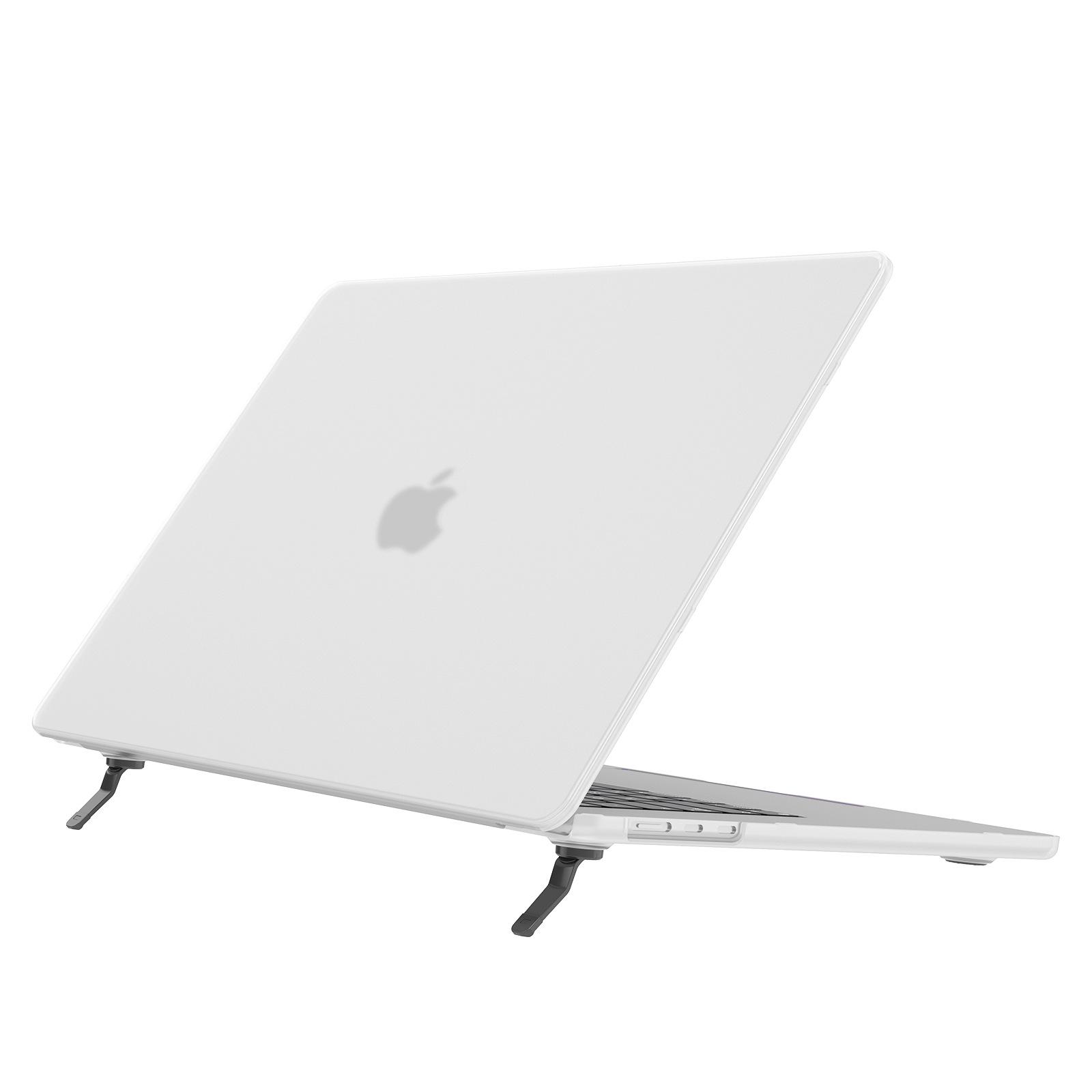 BENWIS Frosted Protective Case for Apple MacBook Pro M4 or MacBook Air 13.6 Pro 13.3 inch A2251/A2289/A2338 (2019, 2020) прозрачный белый