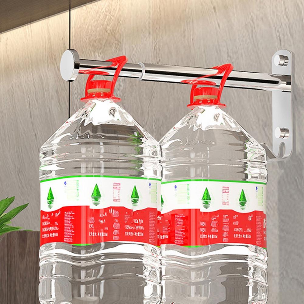 Foldable Clothes Hanger Storage Rack Wall-mounted Scalable Storage Racks New Balcony Drying Hook