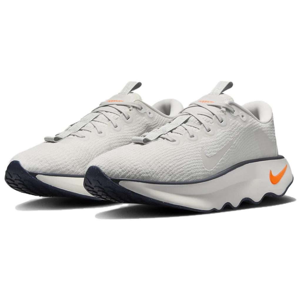 New Nike Motiva Cushioning, Wear Resistant Low Top Running Shoes Men's White Orange DV1237-101