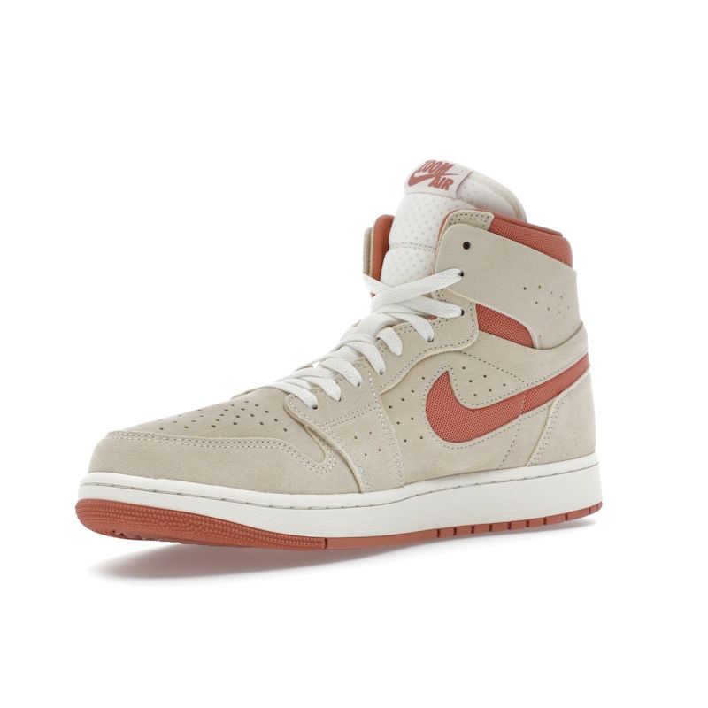Air Jordan 1 High Zoom Comfort 2 Sail Burnt Sunrise Men Sneakers Cream Terra-Blush DV1307-102