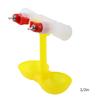 Chicken Water Drinkers Feeders For Poultry Waterer Quail Chicken Water Supply Feeder (1 2inch)