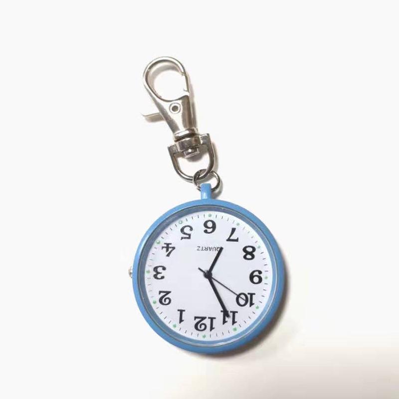 Digital Large Dial Pocket Watch - Ideal for Elderly & Students, with Universal Keychain Design