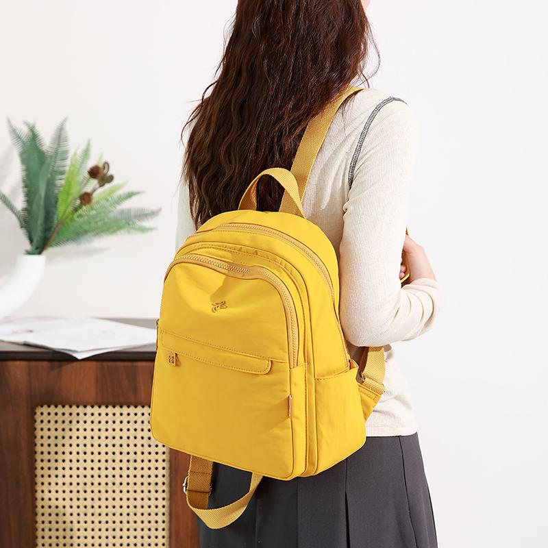 Lightweight Dual Shoulder Bag Large Capacity Student Backpack Commuting Chest Bag Travel Female Travel Backpack