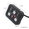 6 Gang Switch Panel Circuit Control Relay System Box W/ RGB For Boat UTV Caravan