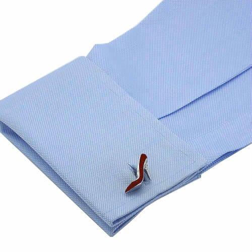 Red high heel cufflinks cufflinks cufflinks n01593