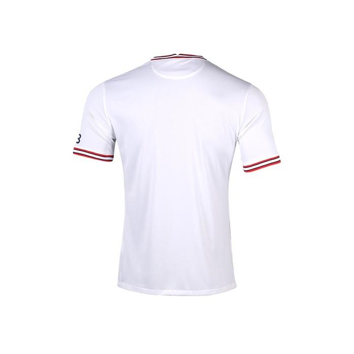 Jordan PSG Fan Edition 21-22 Saison Kurzarm Viertes Auswärtstrikot Herren Tops Weiß DH7471-101