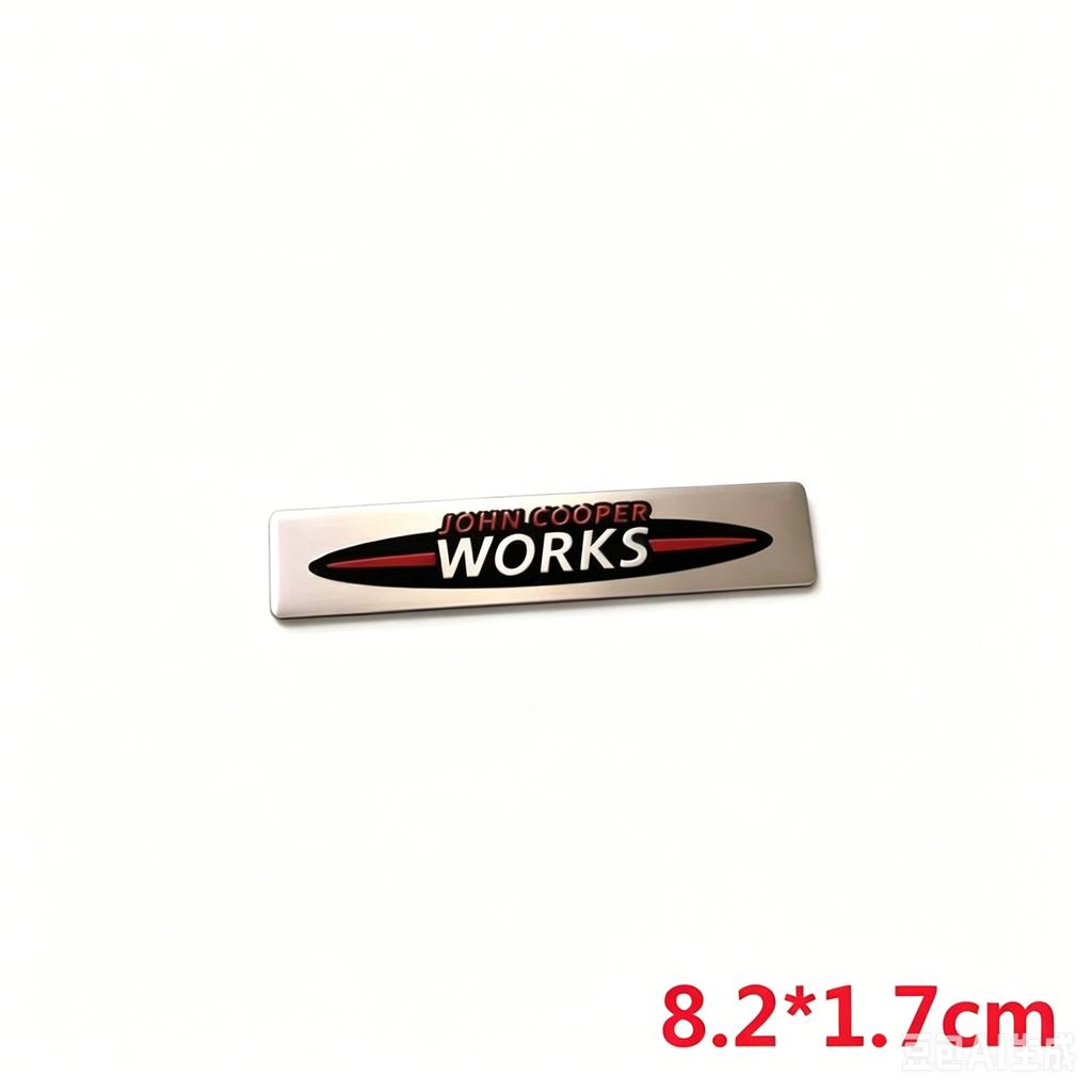 mini cooper cooper r56 fridge Cooper JCW R55 F56 R57 R58 R59 R60 R61 3D Aluminum Car Badge Emblem Sticker