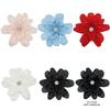Applicazione Tessuto Floreale Strass Chiffon Raso Fiore Multi-strato Toppa per Abbigliamento Fiore 3D Copricapo Fai da Te Fiore per Petto Abbigliamento