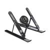 Computer Stand Laptop Holder with Cooling Fan High Stability Height Adjustable Universal Portable Notebook Laptop Bracket
