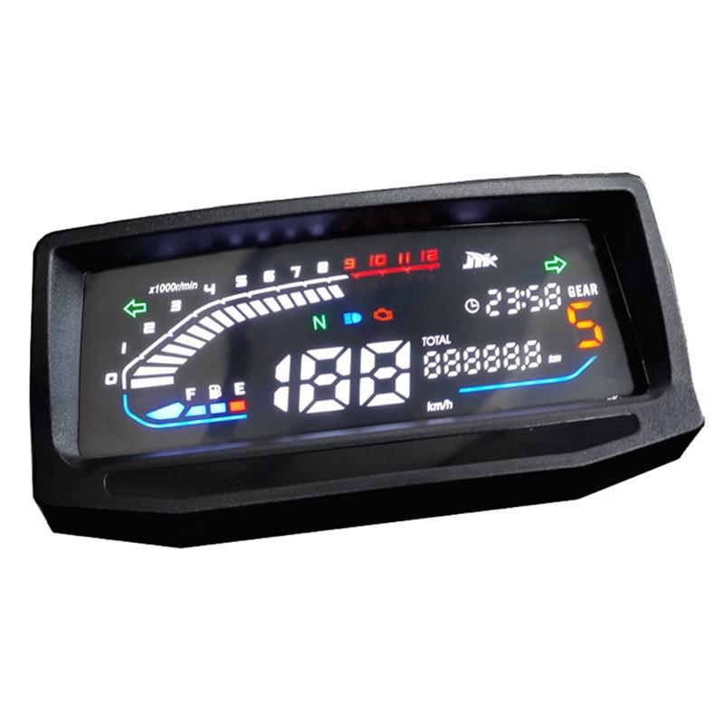 A28G-LCD Odometer Digital Meter For Honda Gl Pro 160 Hawk Gl145 Gl160 Cb125t LED RPM Speedometer Dashboard Electronics Panel