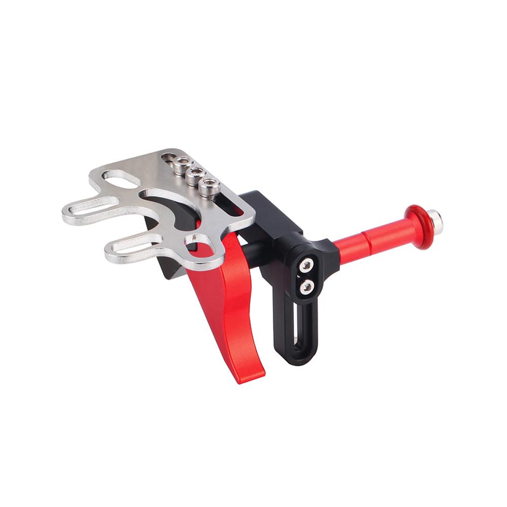 Przedłużenie dźwigni spustu migawki ze stopu aluminium Przedłużenie adaptera mocowania do podwójnego uchwytu