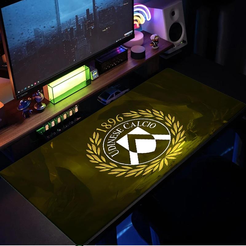 Udinese-Calcio Crest Design Mouse Pad, Rubber Base, Mouse Pad for Gamers and Office Use, Gaming Desk , Easy To Clean Mat Christmas Fan Gifts