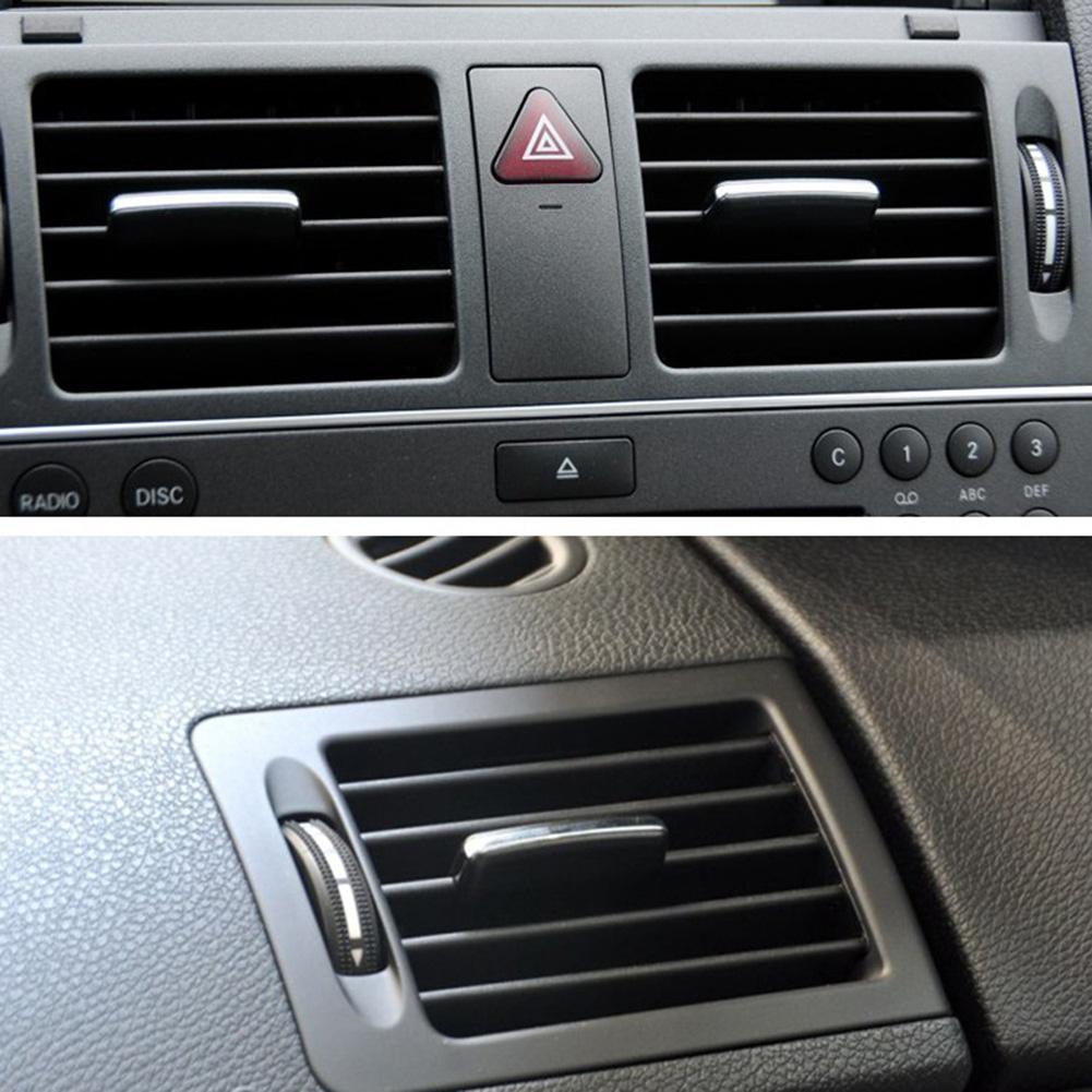 1-3Pcs Black Front Center A/C Air Vent Outlet Tab Clip Repair Kit For Mercedes-Benz W204 C180 C200 C260 GLK300 GLK260
