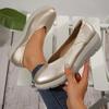 Fashion Women Fashion Wedge Heel Pumps 2025 Spring Summer Lightweight Platform Loafers Woman Soft Sole Comfort Casual Shoes Plus Size 42