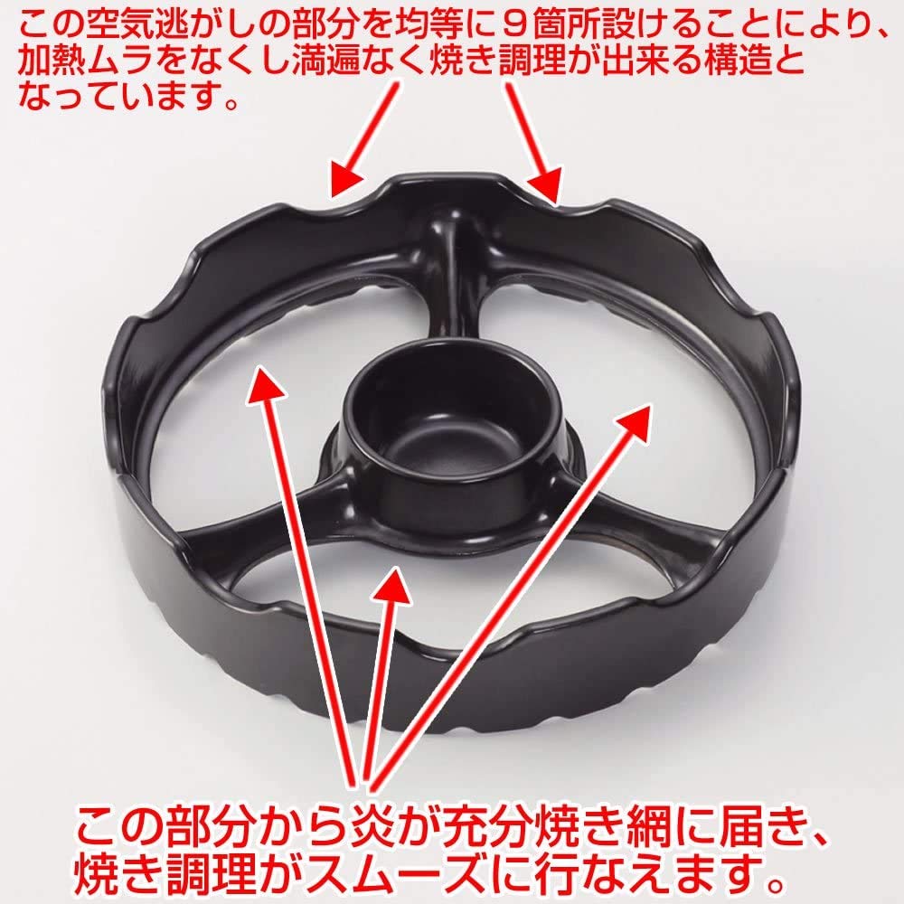 [Amazon Exclusive Brand] Chateau D'or Grill with Overheat Prevention Sensor, Black